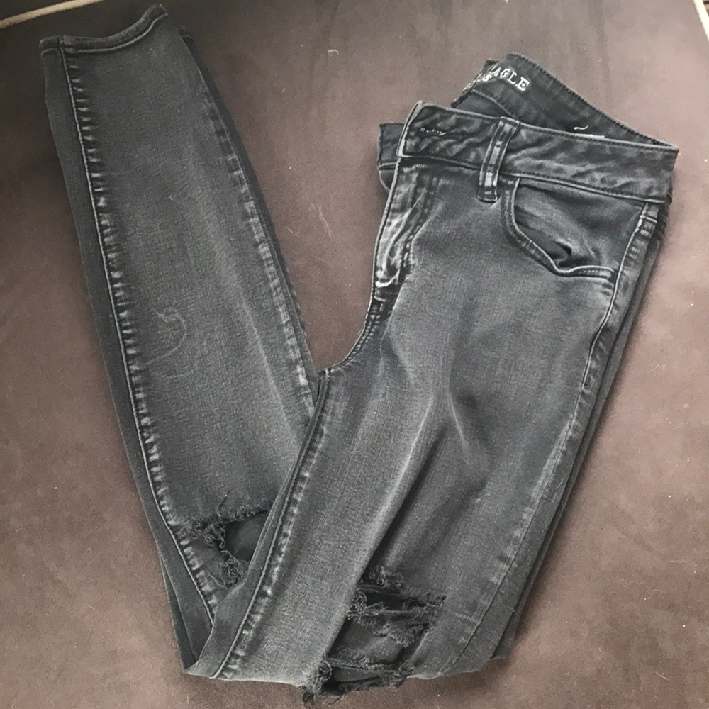 American Eagle Ripped Jeggings